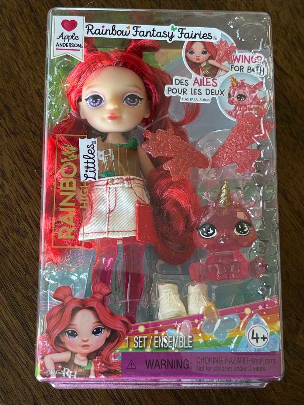 Apple Anderson Rainbow Fantasy Fairies Doll – Red